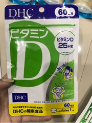 Viên Uống Vitamin D DHC 60 Viên