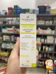 Kem Dưỡng FLOSLEK Pharma Anti Acne Mattifying Cream 50ml - Mẫu Mới