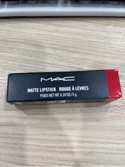 Son Mac Ximal Matte Lipstick Lady Danger  (Màu Đỏ Cam)
