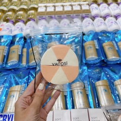 Bông Phấn Ướt Tam Giác 3 Cái Vacosi BP12