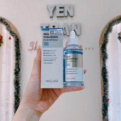 Serum Wellage Real Hyaluronic Blue Ampoule 100 75ml