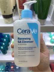 Sữa Rửa Mặt Cerave Renewing SA Cleanser Da Mụn