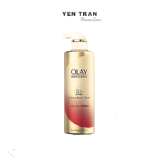 SỮA TẮM OLAY B3+PEPTIDE CREME BODY WASH [Bản Thái]