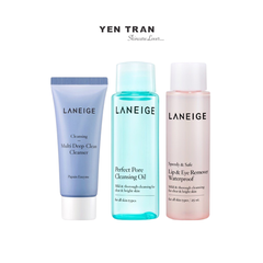 Set Tẩy Trang Mini Laneige New Cleansing Trial Kit 3