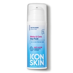 Kem Dưỡng Ngày ICON SKIN Matte& Care Day Fluid Dành Cho Da Dầu Mụn 30ml