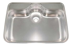 Chậu rửa bát 1 hố hạt sần vân hạt Shigeru | GB-DK FS
