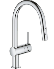 Vòi bếp dây rút nóng lạnh Minta GROHE 32321002
