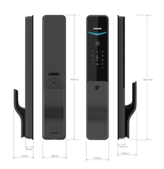Khóa cửa thông minh Philips DDL801-5HBS