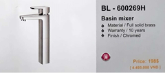 Vòi Lavabo cao Bello BL - 600269H