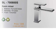 Vòi Lavabo Bello BL - 700800S