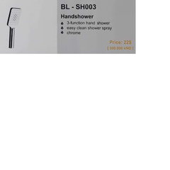 Đầu bát vòi hoa sen Bello BL - SH003