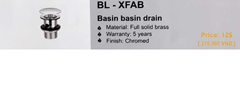 Nút nhấn Xiphong Bello BL - XFAB