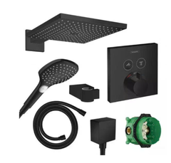 Sen tắm âm tường Hansgrohe Raindance E & Shower màu đen | 27939670