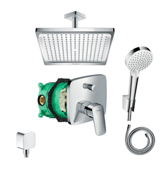 Hệ thống sen âm trần Hansgrohe Logis EcoSmart E240 | 26726000