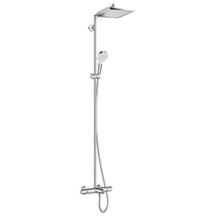 Sen cây nóng lạnh bát vuông 3 xả nhập khẩu Đức Hansgrohe Crometta E240| 27298000