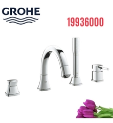 Vòi xả bồn tắm 4 lỗ gắn bồn Đức Grohe | 19936000