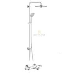 Bộ sen cây ổn nhiệt Grohe 3 đường nước nhập khẩu EUPHORIA SYSTEM 260 (27421002+3416330U)
