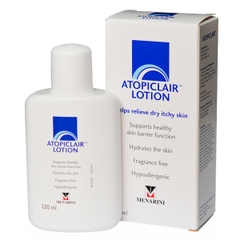 Lotion giúp giảm cơn ngứa rát, duy trì độ ẩm cho da - Lotion Helps Relieve Dry Itchy Skin 120ml - Atopiclair
