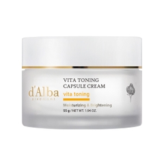 Kem dưỡng d'Alba giúp sáng da, cấp ẩm sâu Vita Toning Capsule Cream 55g