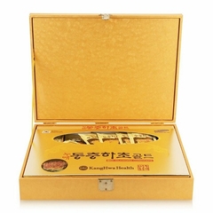 Nước Đông Trùng Hạ Thảo Hàn Quốc KangWha Health hộp gỗ vàng (60 gói x 30ml)