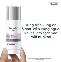 Kem dưỡng trắng ban đêm Eucerin Spotless Brightening Night Cream 50ml