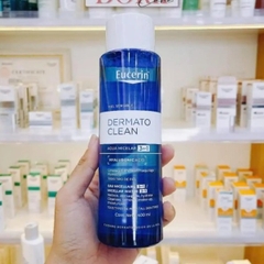 Tẩy trang Eucerin DermatoClean Hyaluron Micellar Water 3in1 cho da nhạy cảm 400ml