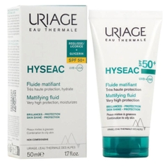 Kem chống nắng cho da nhờn mụn Uriage Hyséac Fluide SPF 50+ 50ml