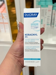 Kem giảm mụn viêm, ngăn ngừa thâm  Ducray Keracnyl PP Anti-Blemish Soothing Cream 30ml