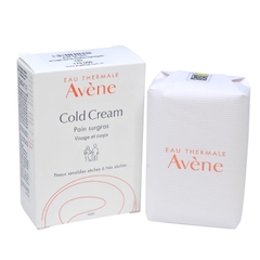 Thanh kem rửa mặt và tắm cho da khô, không xà phòng Cold Cream Cleansing Bar Avene