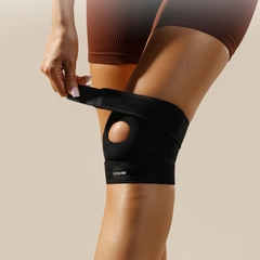 Đai bảo vệ đầu gối và hỗ trợ giảm đau khớp gối Crode Triple Strap Knee Support