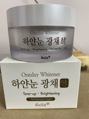 Kem dưỡng trắng da, nâng tone ốc sên Nella Oneday Whitener Cream 50ml
