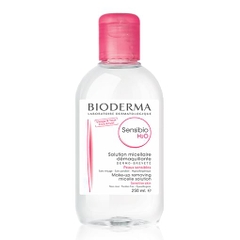 Nước rửa mặt, tẩy trang dành cho da nhạy cảm 250ml - Sensibio H20 Bioderma