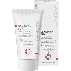 Kem làm dịu, dưỡng ẩm kết hợp chống nắng Canova Sensiven SPF50 50ml