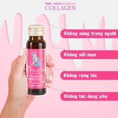 Nước uống bổ sung Collagen TKK Glucosamine Nhật Bản (Hộp 10 lọ x 50ml)