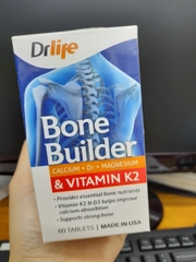Viên uống bổ sung canxi, ngừa và điều trị loãng xương DrLife Bone Builder 60v