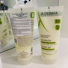 Gel rửa mặt, tắm gội dịu nhẹ A-Derma Hydra-protective Shower Gel 200ml