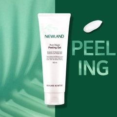 Gel tẩy tế bào chết sạch sâu, se lỗ chân lông Newland Pure Magic Peeling Gel 180ml