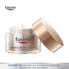 Kem dưỡng lão hóa da ban đêm Eucerin Hyaluron Filler Elasticity Night 50ml