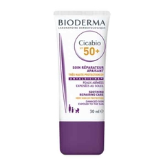 Kem chống nắng phục hồi, làm dịu da hư tổn Cicabio Creme SPF50 Bioderma 30ml