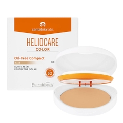 Kem nền chống nắng Heliocare Color Fair Oil-free Compact SPF50 10Gr