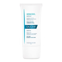 Kem dưỡng ẩm, giảm nhờn cho da dầu mụn Keracnyl Matifyer 30ml Ducray