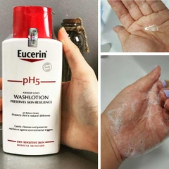 Sữa tắm dạng gel cho da nhạy cảm Eucerin pH5 Washlotion 200ml