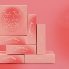 Phấn nước trang điểm kết hợp chống nắng và dưỡng da Adelio Collagen Cover BB Cushion 15g SPF50+ PA++++