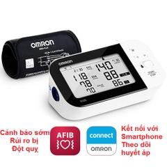 Máy đo huyết áp, cảnh báo đột quỵ Omron HEM 7361T