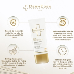 Chống nắng ngăn lão hoá, sáng da cho da dầu DermEden Day Protocole Oil Skin SPF50 50ml