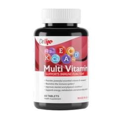 Viên uống bổ sung vitamin và khoáng chất Drlife Multi Vitamin 60v