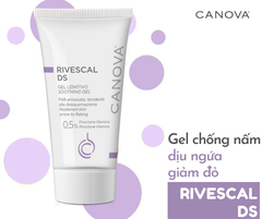 Gel làm dịu da, giảm tiết bã nhờn, viêm da tiết bã Canova Rivescal DS 50ml