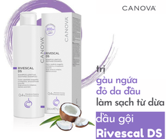 Dầu gội cho da đầu gàu, kích ứng, viêm da tiết bã Canova Rivescal DS Shampoo 200ml