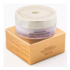Mặt nạ ngủ sáng da, ngăn lão hóa Gold Snail Deep Sleeping Pack 100ml