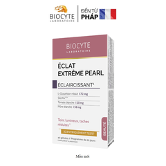 Viên uống trắng da, giảm thâm nám, chống nắng Biocyte Eclat Extreme Pearl 40 viên